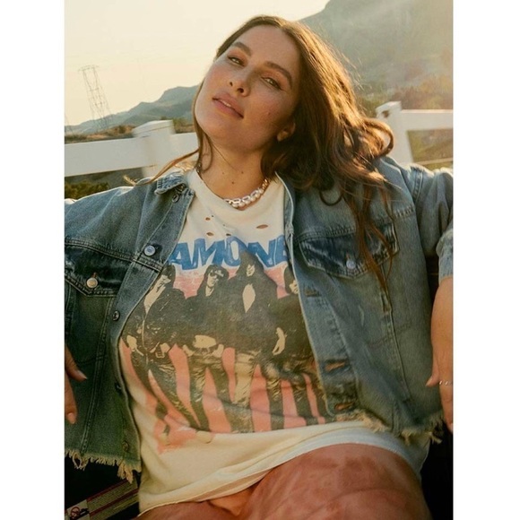 NWT DAYDREAMER 70s Ramones Album Distressed Short Sleeve Punk Rock Graphic Tee S - Picture 8 of 15